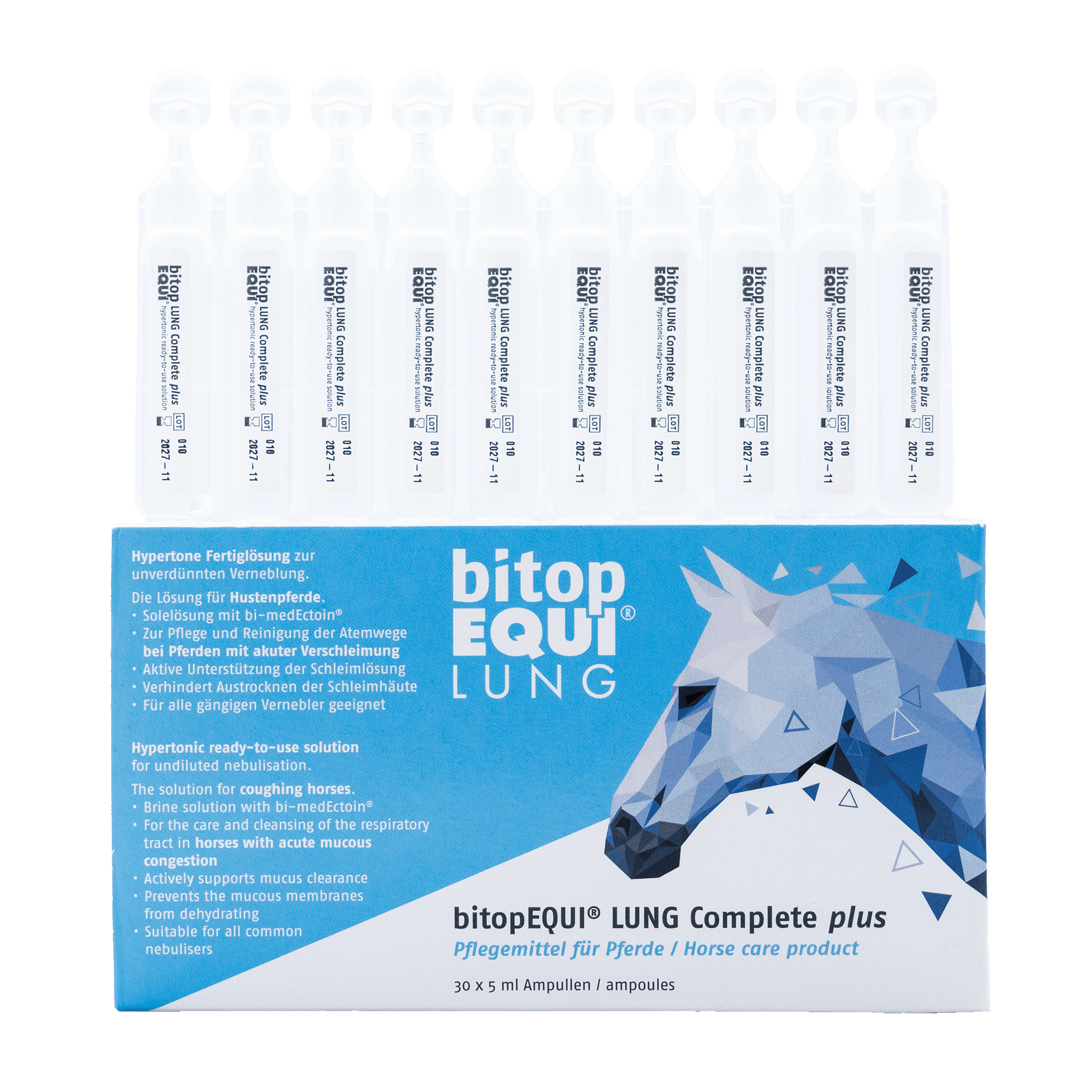 bitopEQUI® LUNG Complete plus, 30 x 5ml