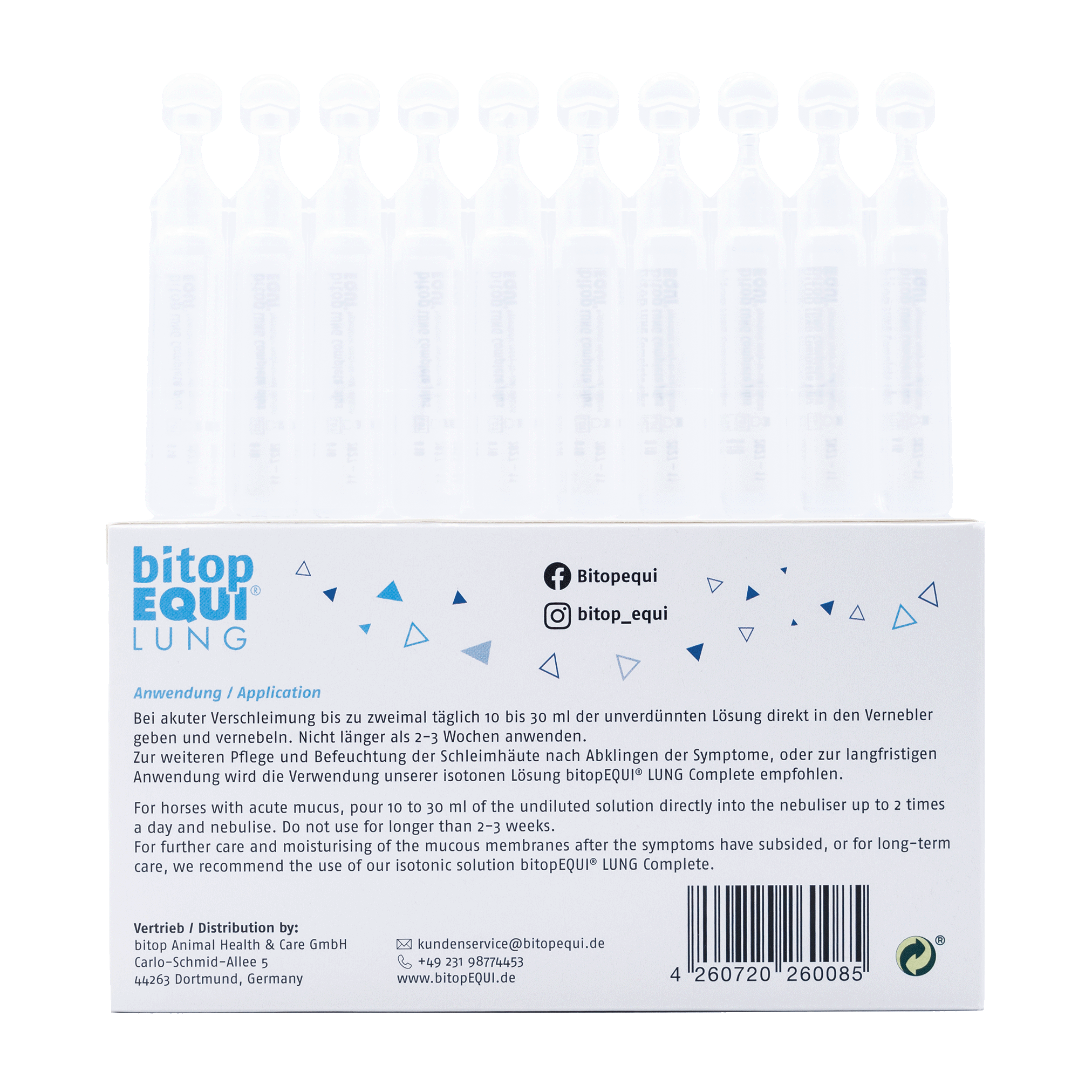 bitopEQUI® LUNG Complete plus, 30 x 5ml